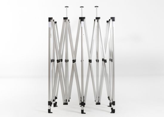 Aluminio Carpas plegables 3x6, incl. 4 Laterale (600230)