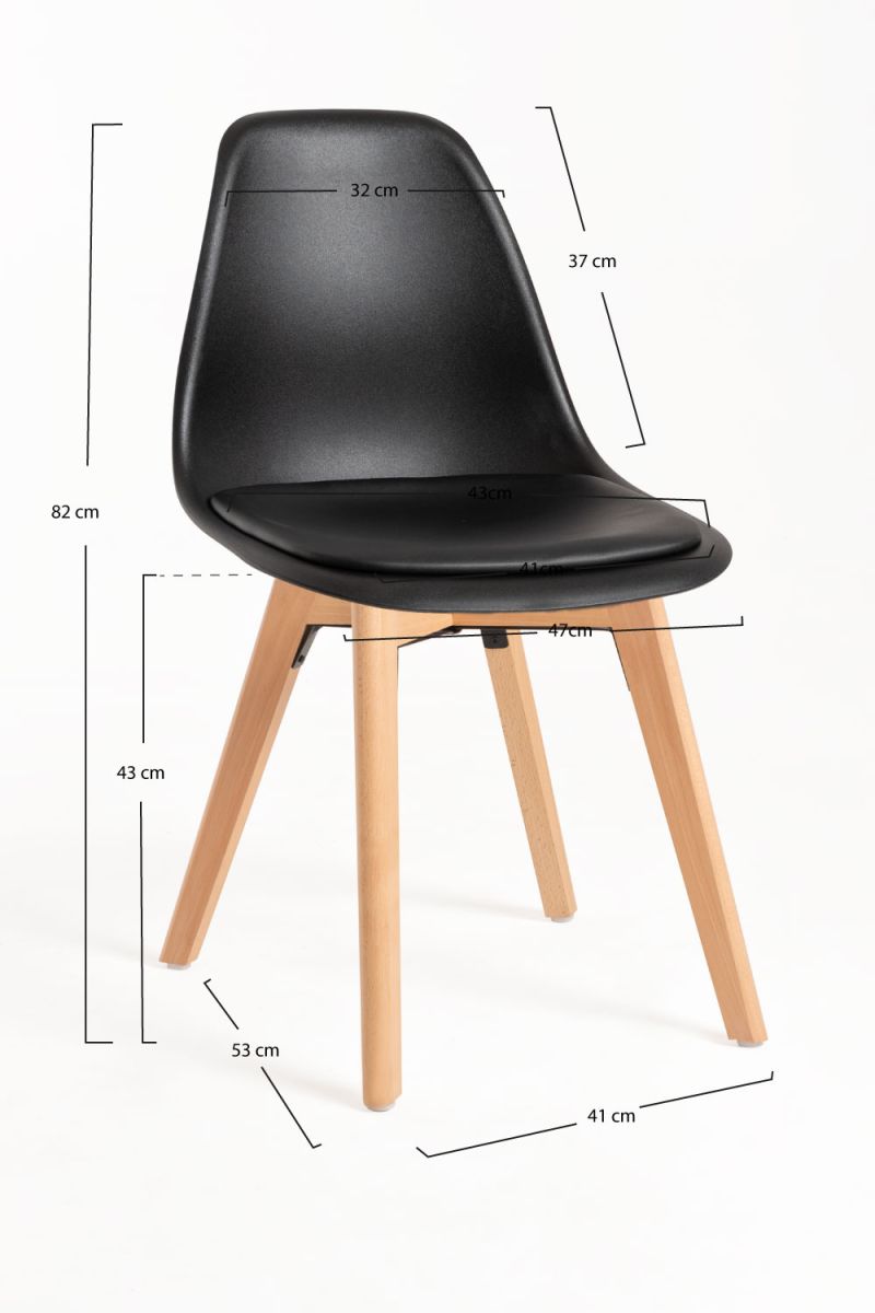 Silla Dami - Diseño y Elegancia en tu Silla Nórdica Silla Dami - Diseño y Elegancia en tu Silla Nórdica