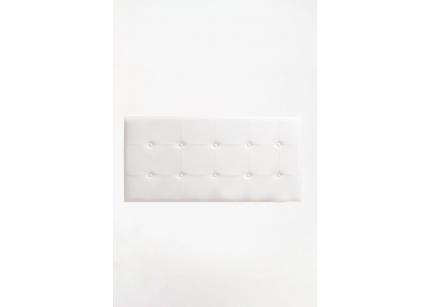 Cabecero Buttons Polipiel para camas de 135 cm - Muebles