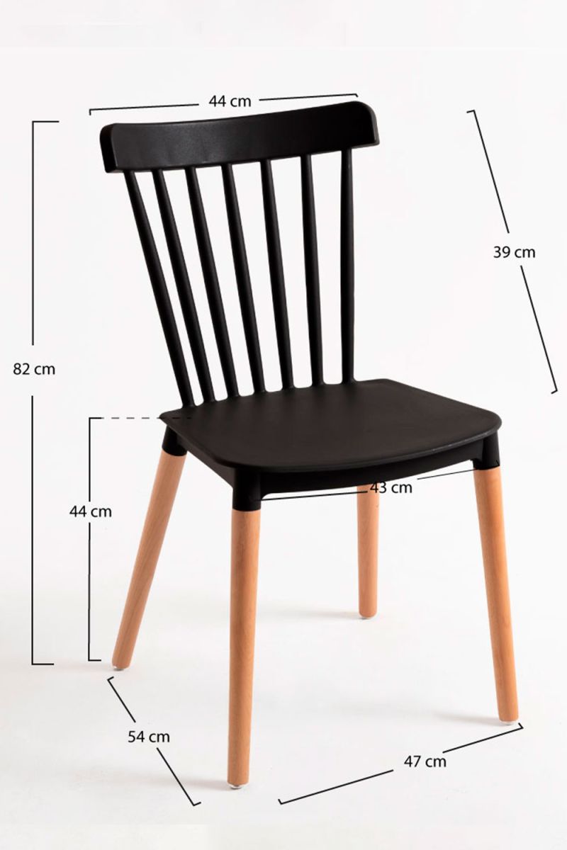 Pack 4 Sillas Leka - Moderniza tu comedor con este pack