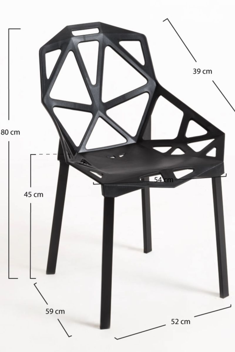 Pack 4 Sillas Omega - Completa tu Jardín con Estilo Pack 4 Sillas Omega - Completa tu Jardín con Estilo