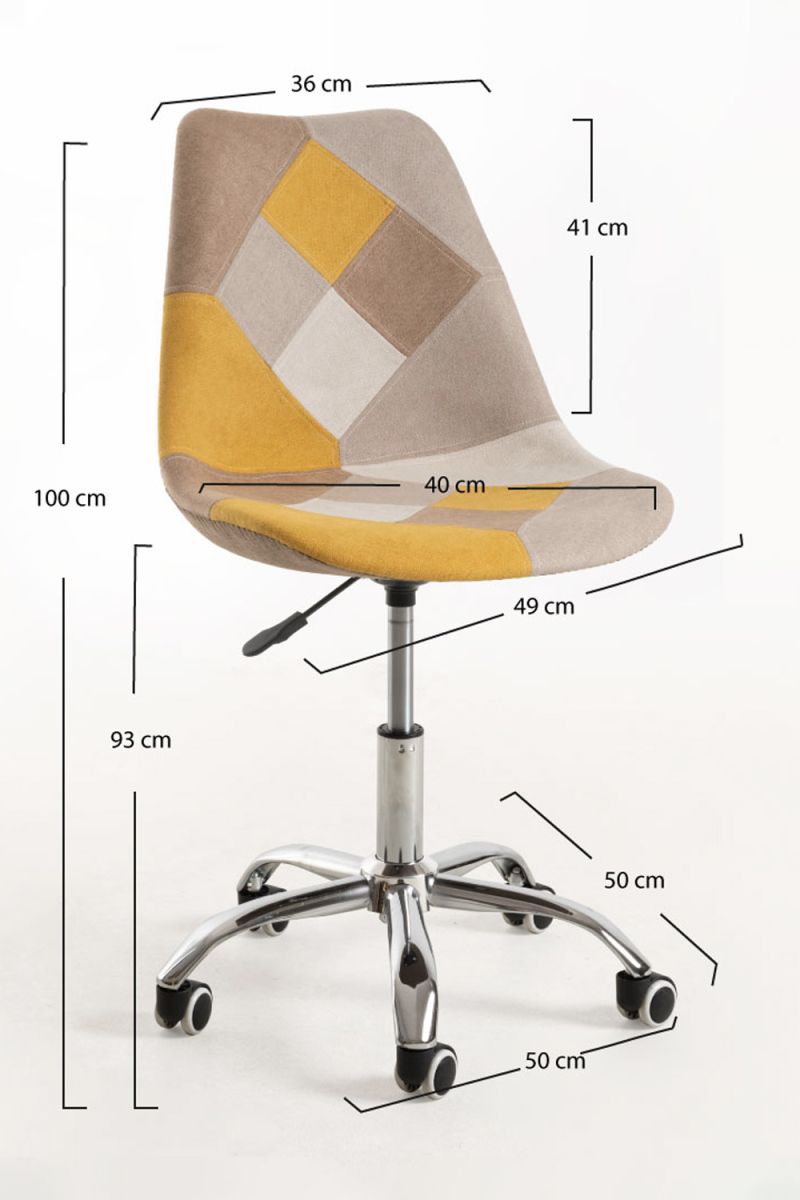 Pack 4 Sillas Neo Patchwork - Diseño Colorido y Comodidad para tu Comedor Pack 4 Sillas Neo Patchwork - Diseño Colorido y Comodidad para tu Comedor