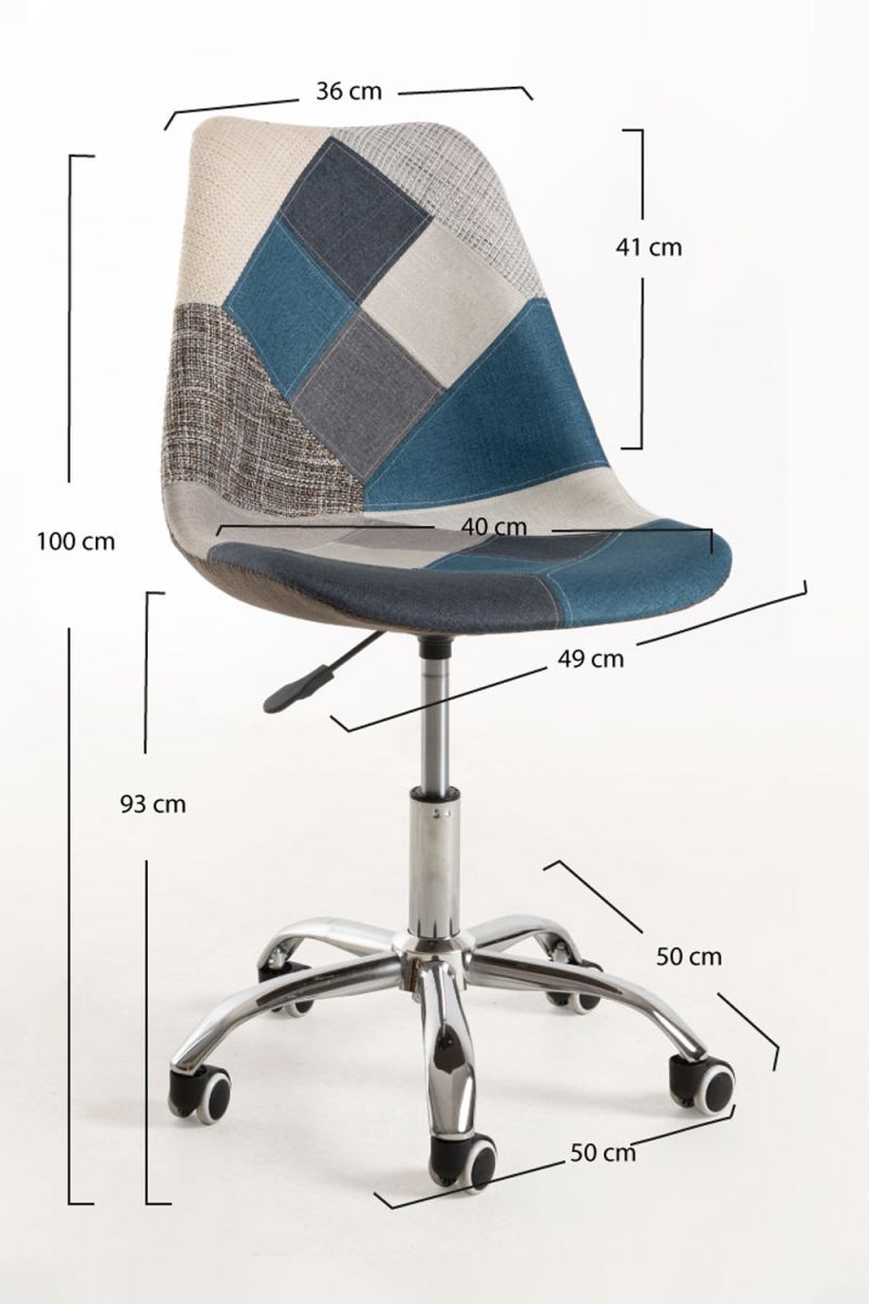 Pack 4 Sillas Neo Patchwork - Diseño Colorido y Comodidad para tu Comedor Pack 4 Sillas Neo Patchwork - Diseño Colorido y Comodidad para tu Comedor