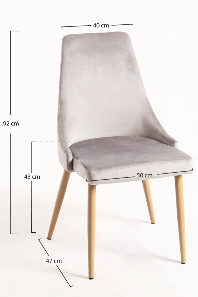 Pack 2 Sillas Stoik Wood - Diseño Elegante para Comedor Pack 2 Sillas Stoik Wood - Diseño Elegante para Comedor