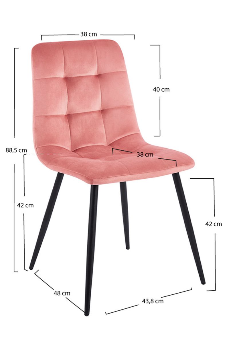 Pack 4 Sillas Stuhl Terciopelo - Ahorra en tus Sillas de Salón