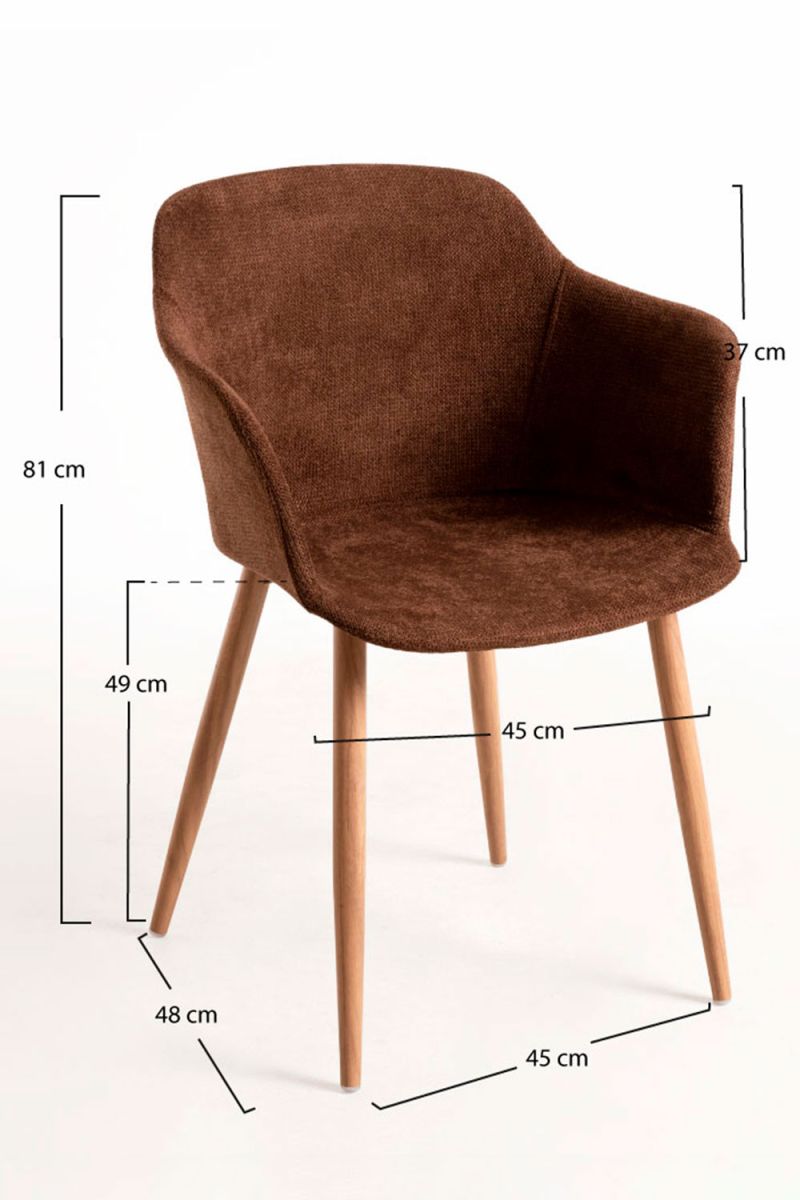 Pack 4 Sillas Kivi Tela - Hora de modernizar el Salón... Pack 4 Sillas Kivi Tela - Hora de modernizar el Salón...