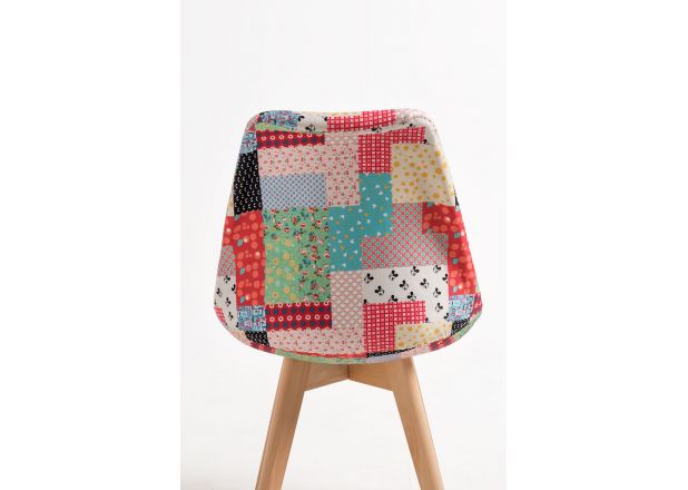 Pack 4 Sillas Synk Patchwork