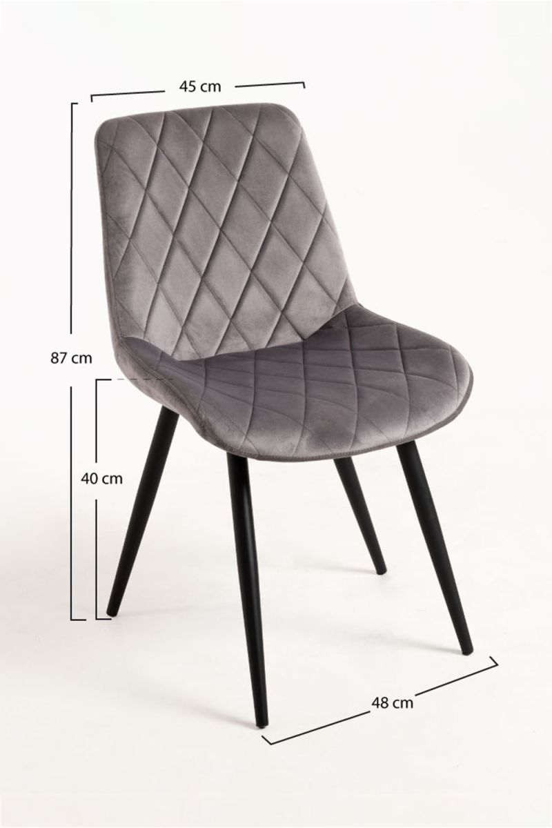 Silla Min Terciopelo: Una Silla de Comedor Ideal